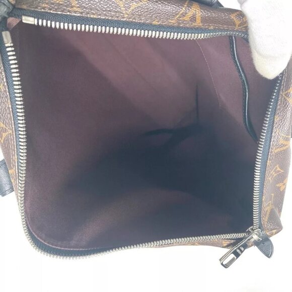 LOUIS VUITTON M40388 Monogram Macassar Kitan Business Bag Hand Bag Tote Bag - Picture 12 of 14